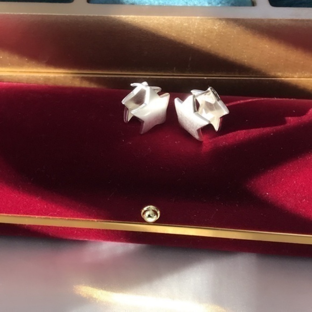 COPY - *** Sterling Silver Star ⭐️ Huggies Earrings